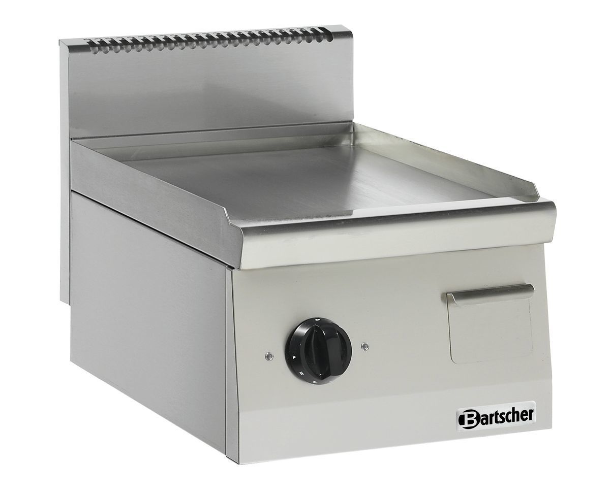 Plyta grillowa elektryczna 600, B400, gladka Bartscher