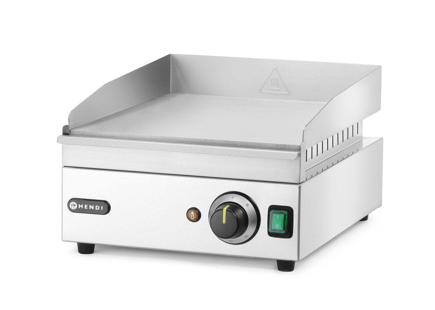 Płyta grillowa HENDI Kitchen Line gładka 220-240V/2000W 326x445x(H)225mm