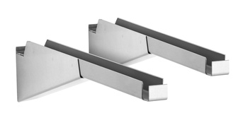 Wsporniki, Konsole do zawieszenia półki ściennej, 1 para Bartscher