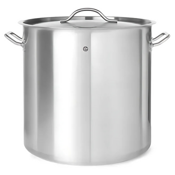 Garnek wysoki z pokrywką HENDI Budget Line 36L 360x(H)360mm