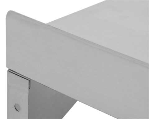 PÓŁKA WISZĄCA Z RANTEM POJEDYNCZA 1500X300X180MM YATO