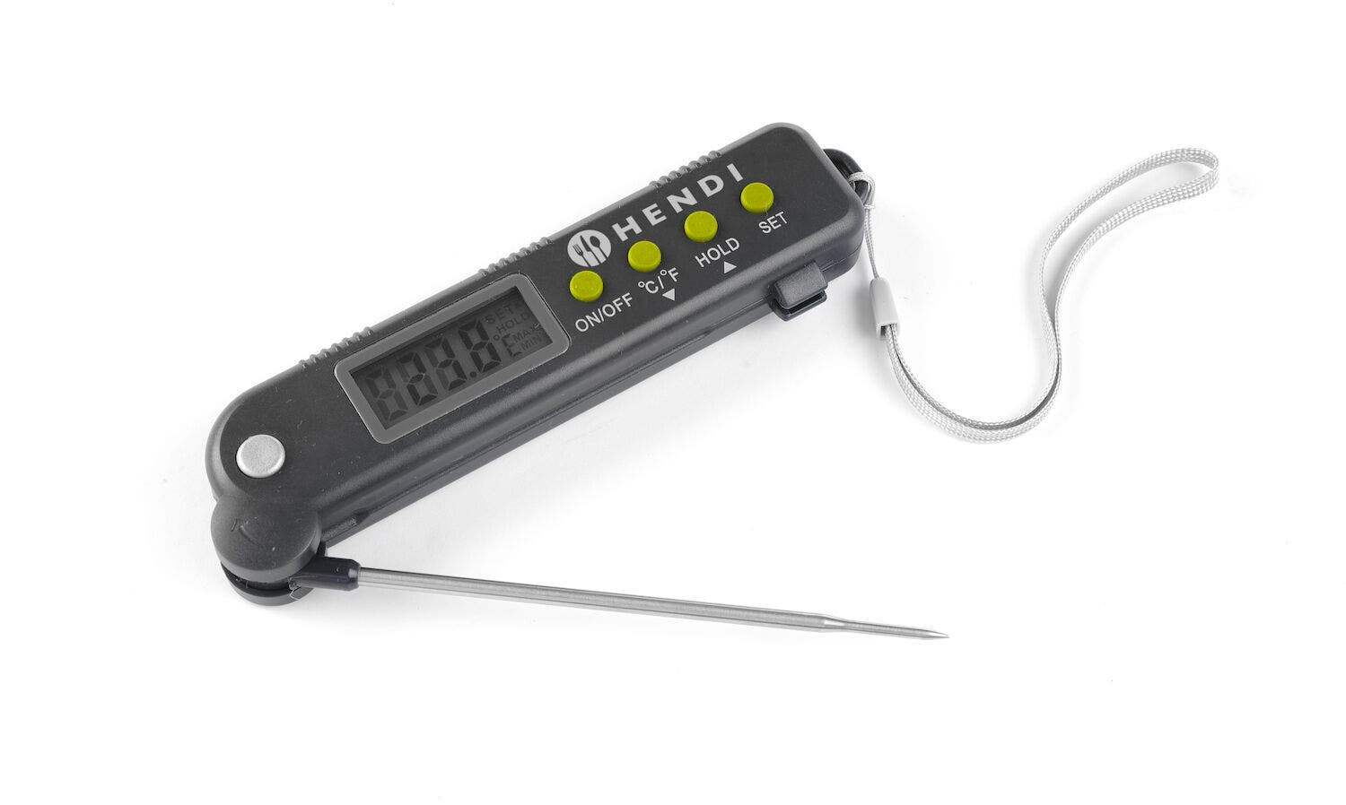 Termometr cyfrowy ze składaną sondą HENDI 160x40x(H)25mm