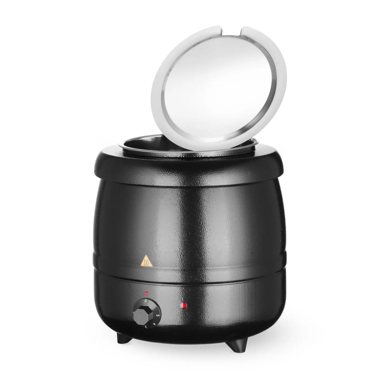 Kociołek do zupy HENDI Kitchen Line 8L czarny, 400W 330x(H)363mm