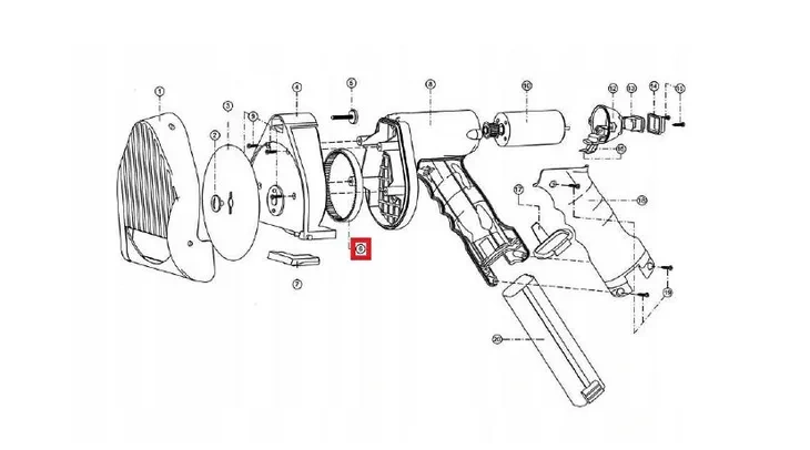 Pasek zębaty napędu do noży kebab TANDIR 100 120 140