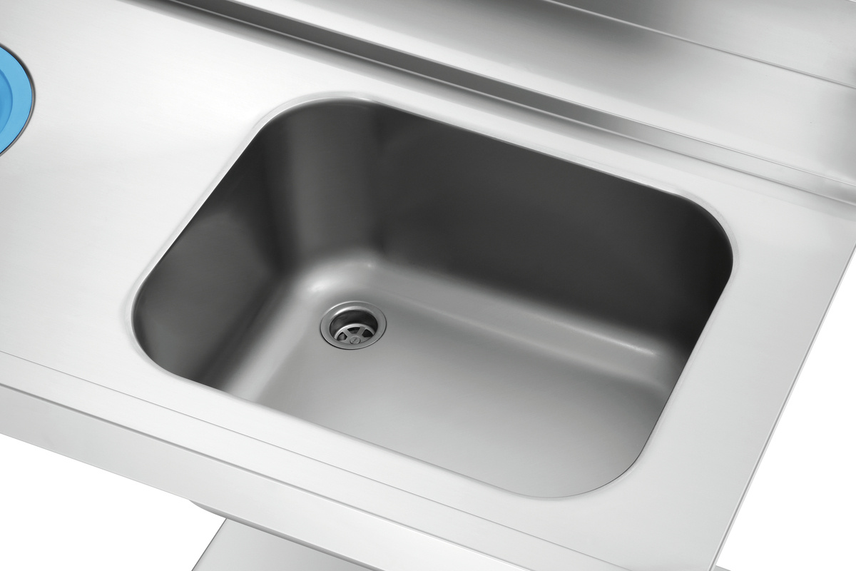 Stół ze zlewem i otworem na odpady DS-LI1BAS Bartscher