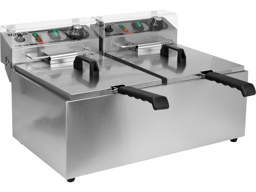 FRYTOWNICA PODWÓJNA 2X8L 2X3,3KW YATO