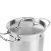 Garnek średni z pokrywką HENDI Profi Line 10L 280x(H)170mm