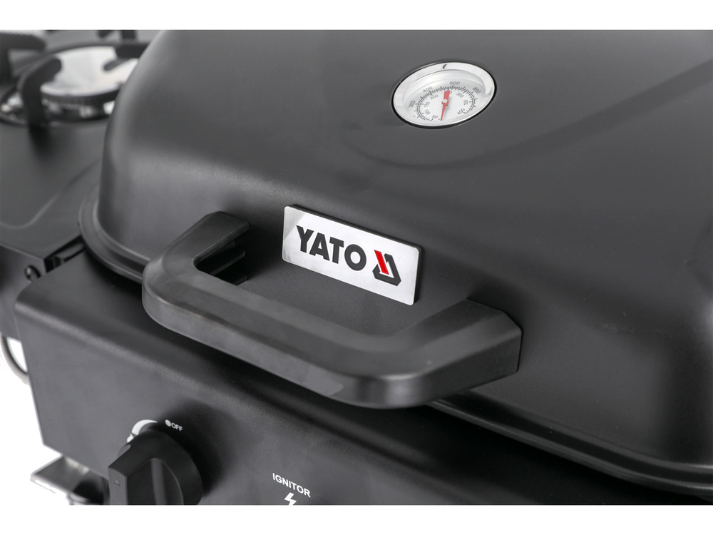 GRILL GAZOWY 2+2, 5KW, 3W1 YATO