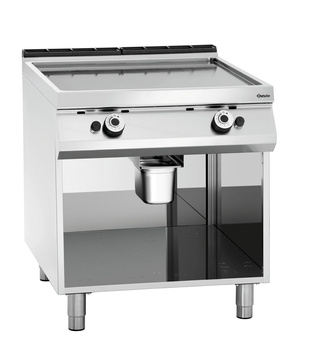 Płyta grillowa gazowa, Gładka, PO Bartscher