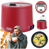Kociołek do zupy HENDI UNIQ 8L czerwony 220-240V/500W 365x(H)325mm