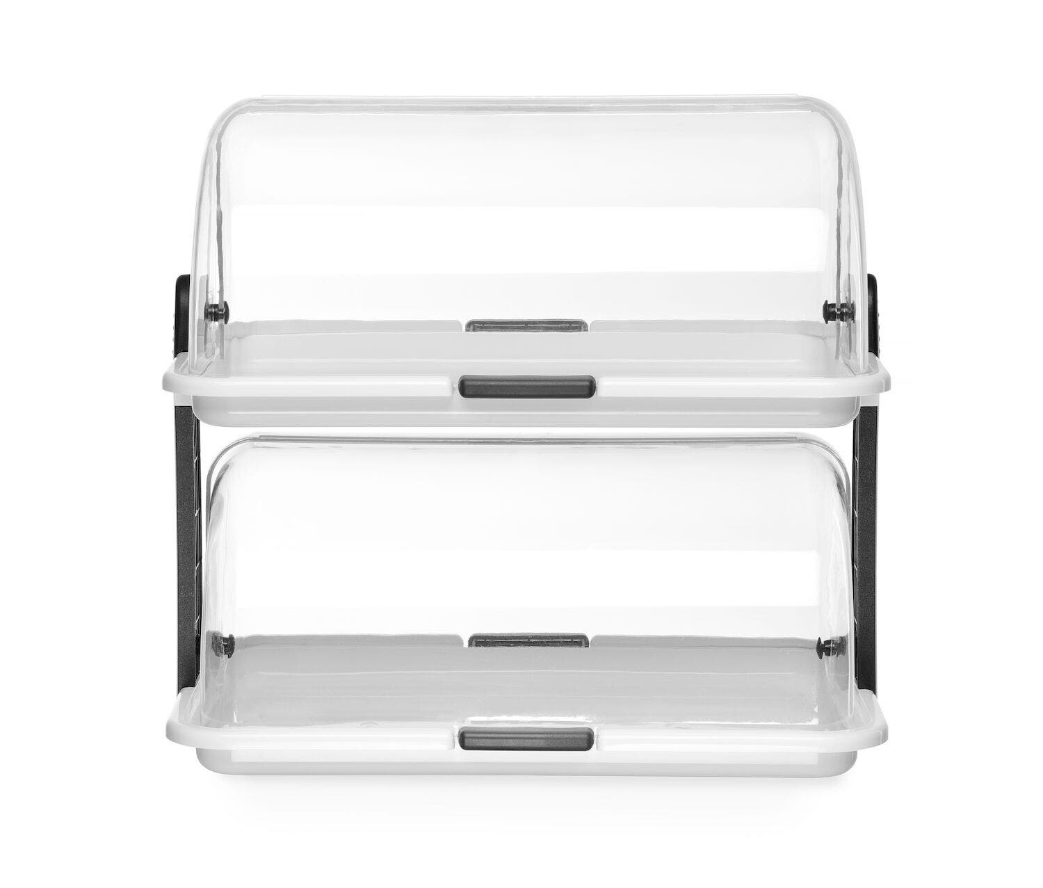 Witrynka Roll top - podwójna HENDI 465x310x(H)410mm