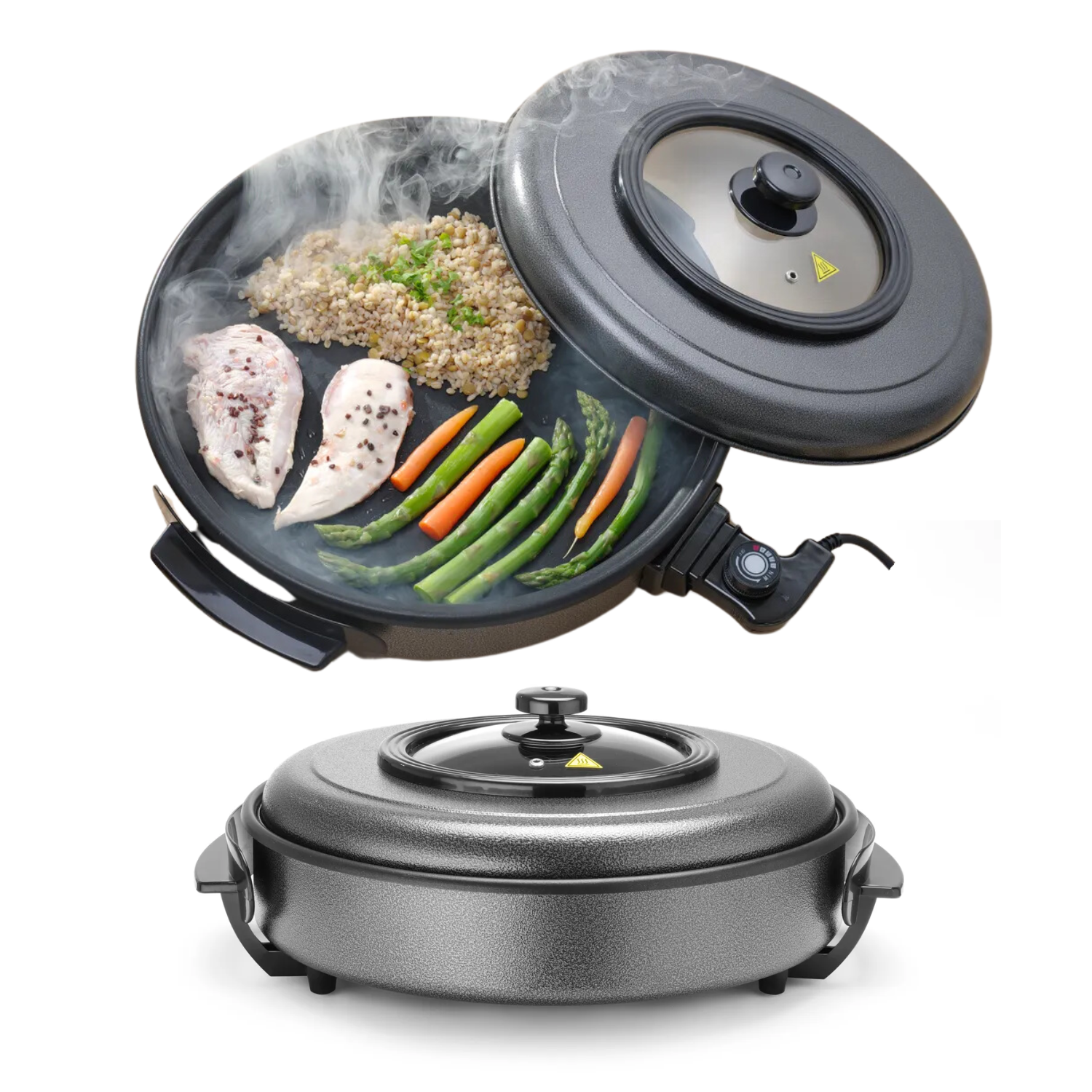 Multipatelnia elektryczna HENDI multipatelnia 550x(H)60 mm 230V/1600W 620x(H)170mm