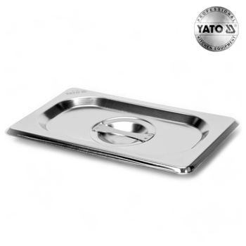 POKRYWKA DO POJEMNIKA ZE STALI NIERDZEWNEJ GN 1/9 YATO