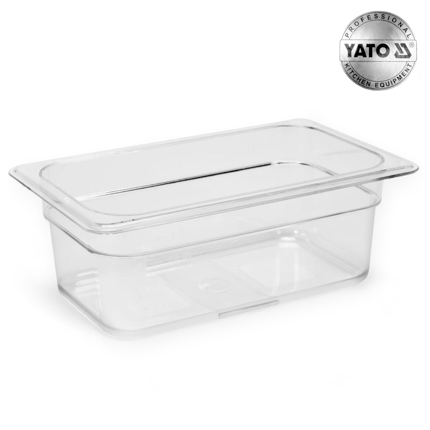POJEMNIK GASTRONOMICZNY GN 1/4 100MM 2,5L PC YATO