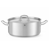 Garnek niski z pokrywą HENDI Kitchen Line 7,3L 280x(H)120mm