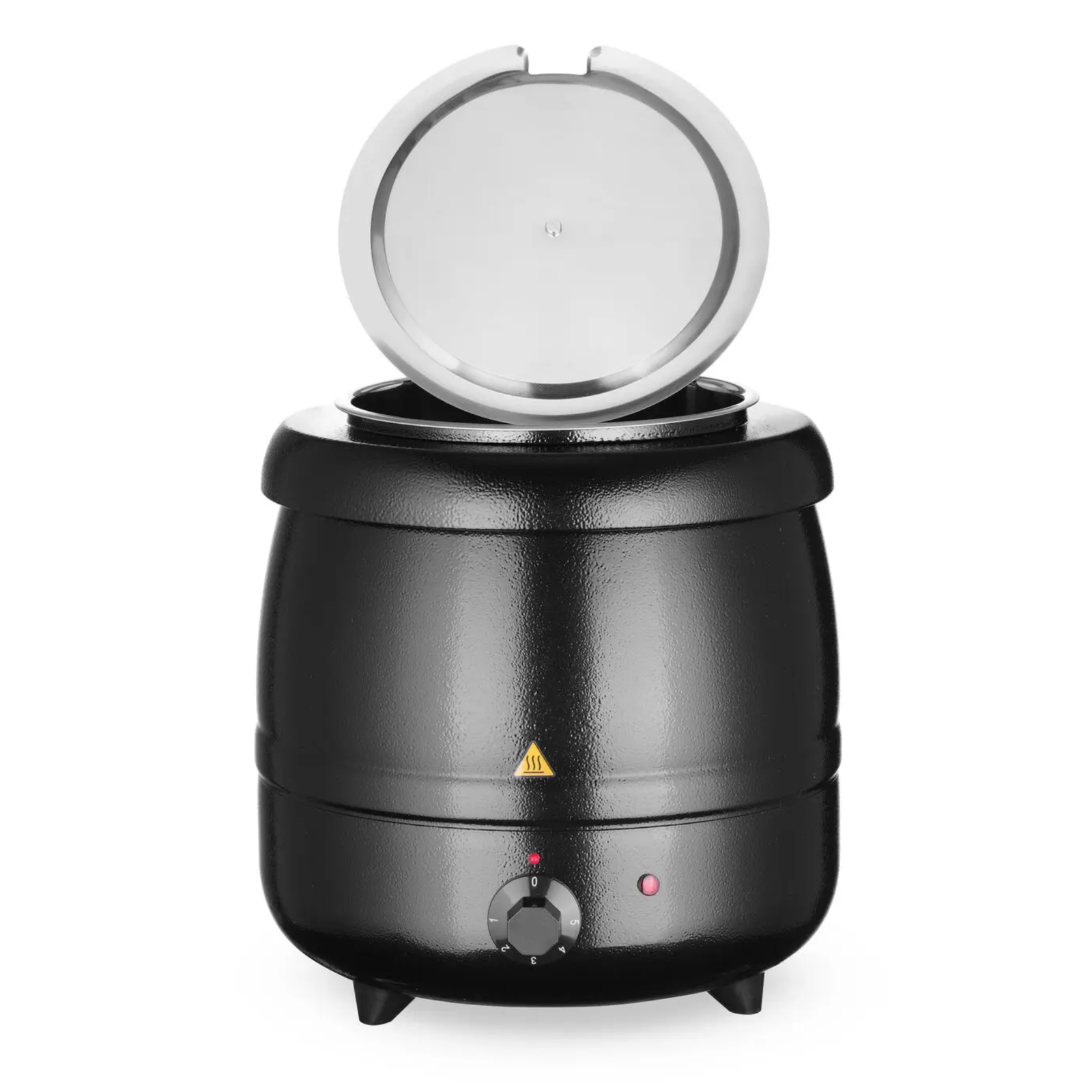 Kociołek do zupy HENDI Kitchen Line 8L czarny, 400W 330x(H)363mm