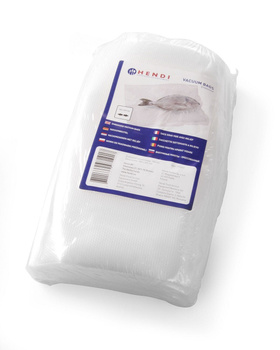 Worki do gotowania sous vide do pakowarek komorowych HENDI 100 szt. 200x300mm