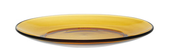 Talerz deserowy LYS AMBER Duralex pomarańczowy ø190x(H)20mm