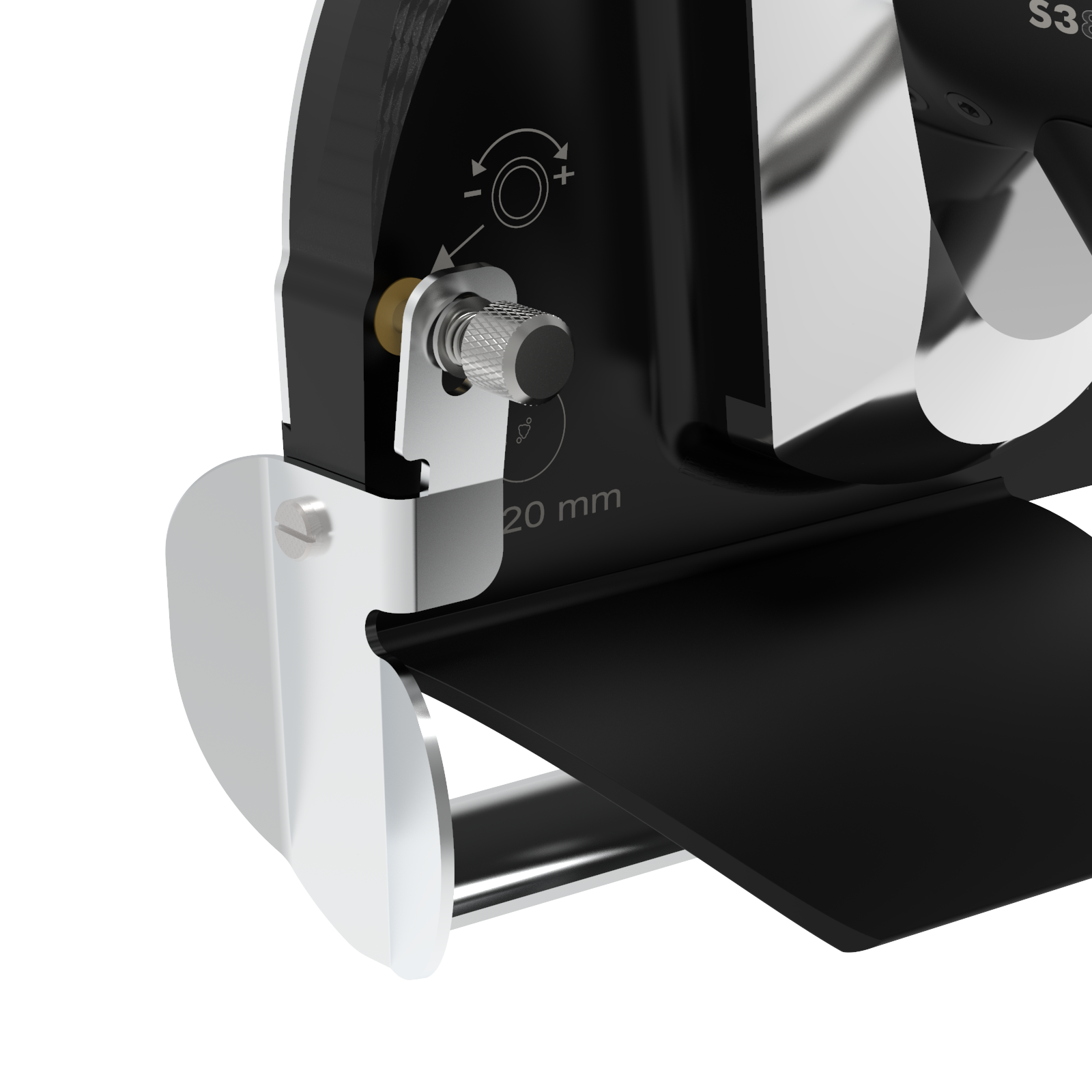 Nóż do kebaba elektryczny UYAR S380+ Premium 2 gen. 120MM IP64 130W