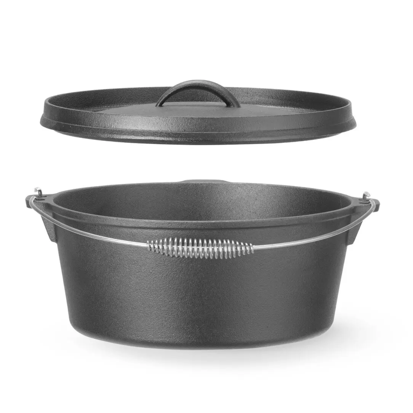 Kociołek żeliwny HENDI 7,2L czarny 310x(H)155mm