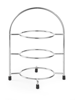 Stojak na talerze HENDI na 3 talerze x ø170 mm 185x175x(H)260mm