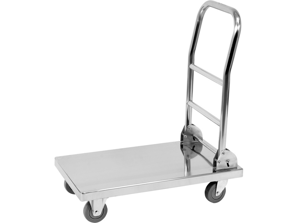 WÓZEK PLATFORMOWY SKŁADANY ZE STALI NIERDZEWNEJ YATO