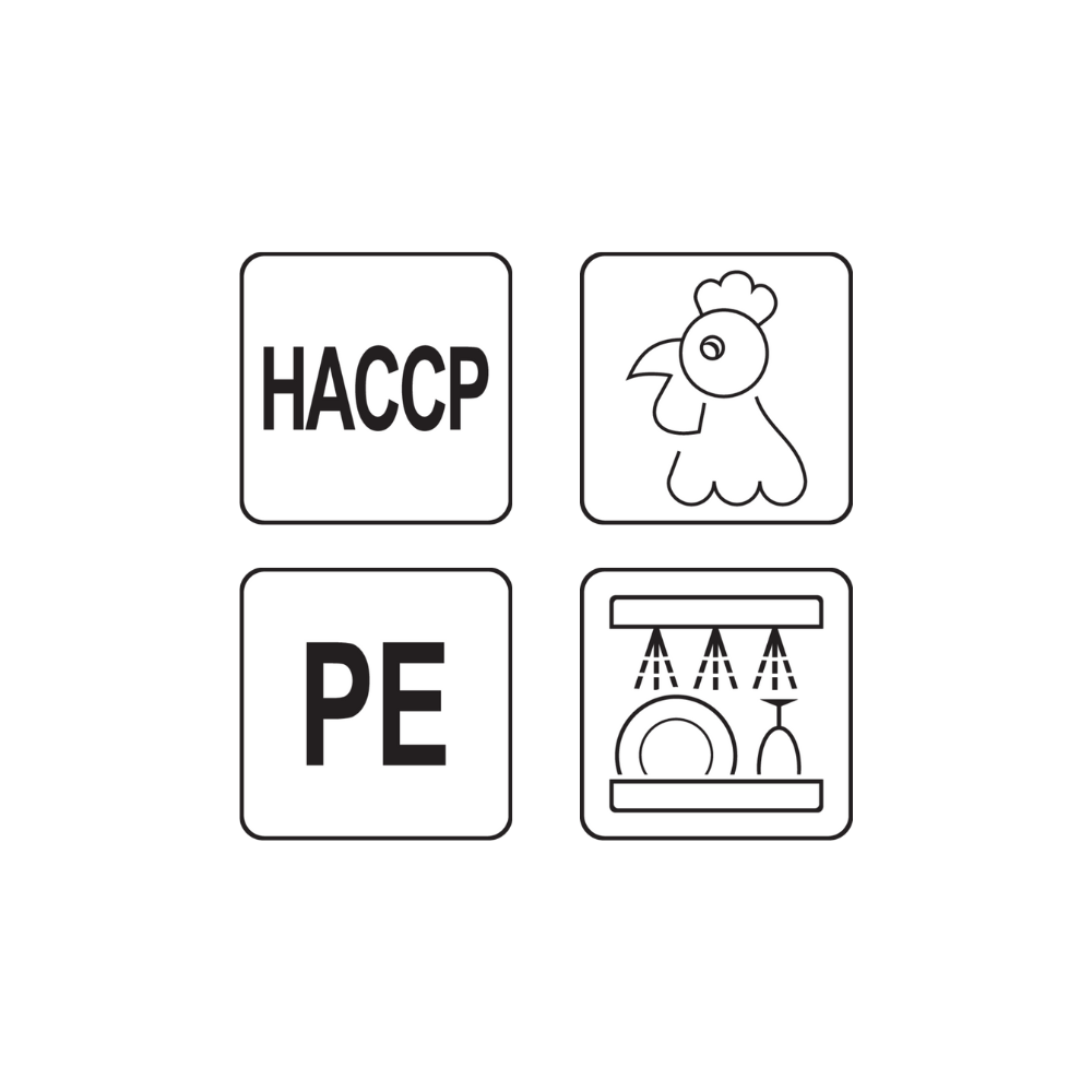 DESKA DO KROJENIA 450X300X13 ŻÓŁTA HACCP YATO