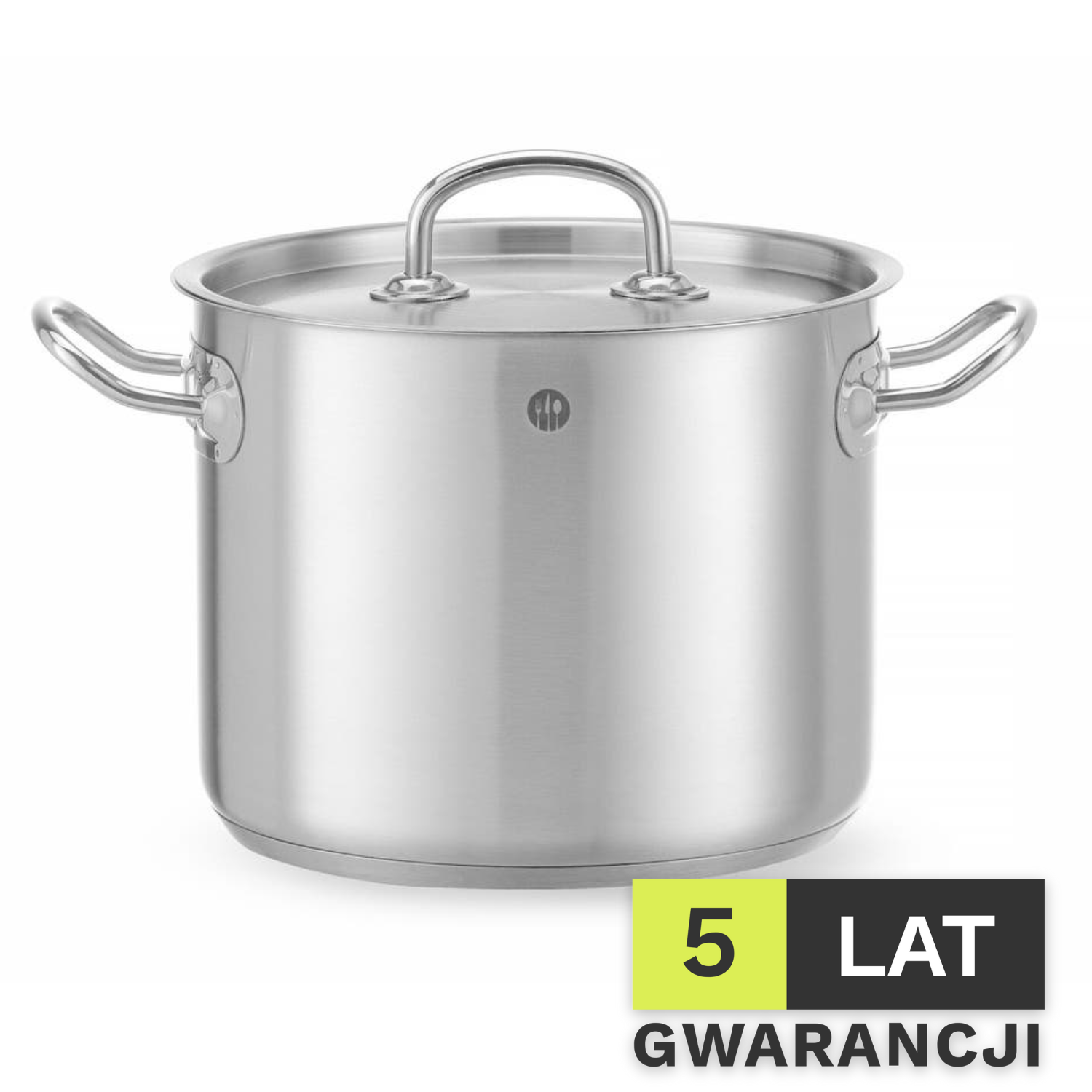 Garnek wysoki z pokrywką HENDI Kitchen Line 5L 200x(H)160mm