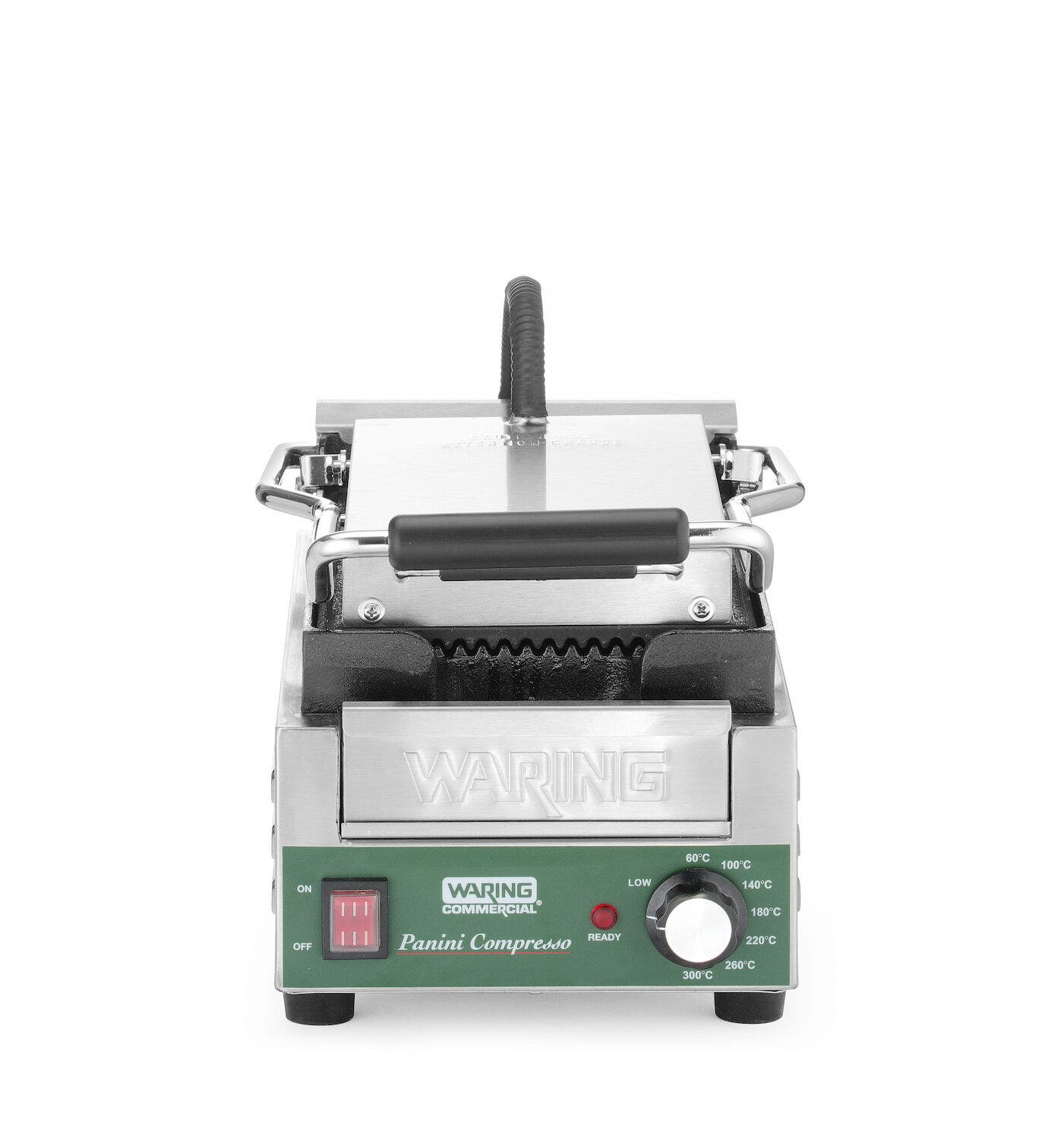Grill kontaktowy Panini Compresso Slimline Waring 220-240V/1800W 317x596x(H)260mm
