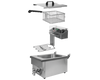 FRYTOWNICA Z ZAWOREM SPUSTOWYM 12L 5KW YATO