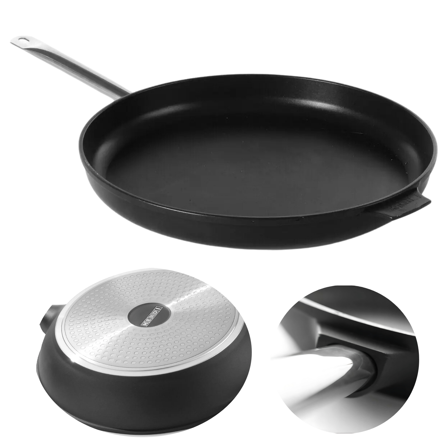 Patelnia Titanium Professional HENDI ø400x(H)55mm