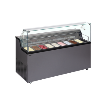 Chłodziarka ekspozycyjna na lody gałkowe MIRABELLA 9 | TEFCOLD