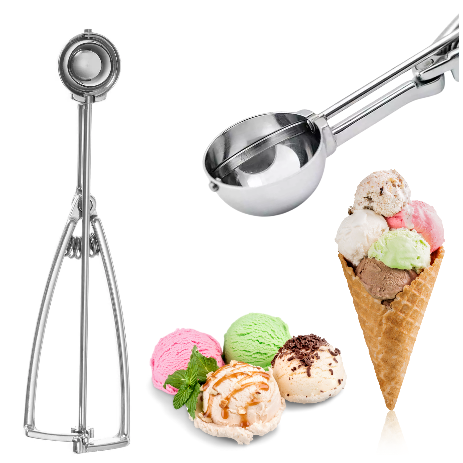 Gałkownica do lodów Stöckel 1/100 30mm