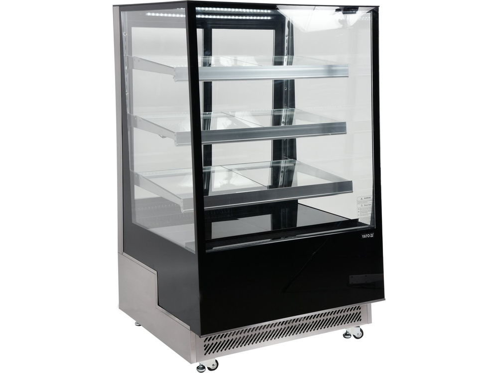 WITRYNA CHŁODNICZA 400L 90X80X144 CZARNA YATO