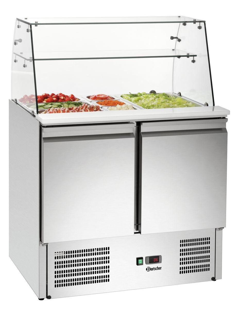 Szklana nakładka do lady 900T2GL Bartscher