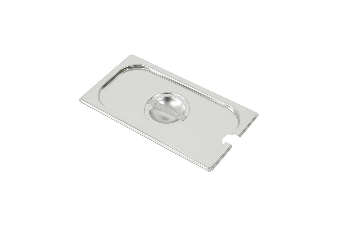 Pokrywka GN, 1/3 GN z otworem na łyżkę Bartscher