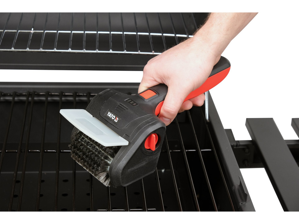 ELEKTRYCZNA SZCZOTKA DO GRILLA, LI-ION 7.4V 2000MAH YATO