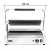 Grill kontaktowy Panini XL HENDI 230V/2700W 548x464x(H)231mm