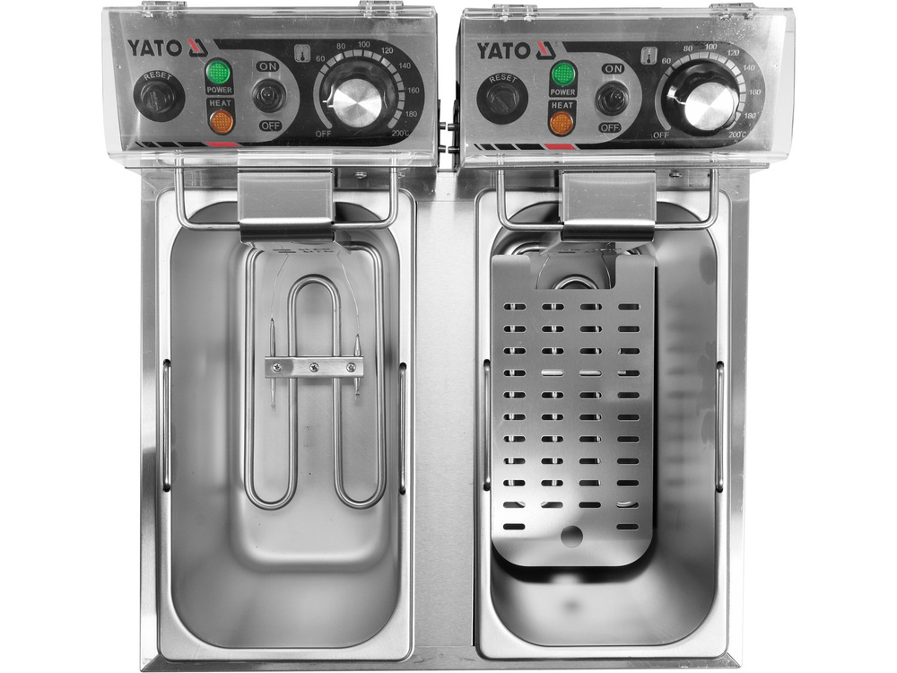 FRYTOWNICA 2-KOMOROWA 2X5L 2X2KW YATO