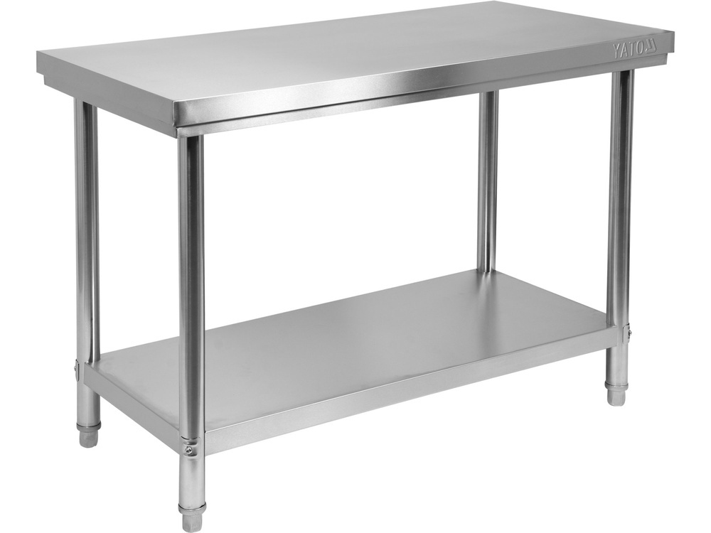 STÓŁ CENTRALNY SKŁADANY Z PÓŁKĄ 1000×600×H850 YATO