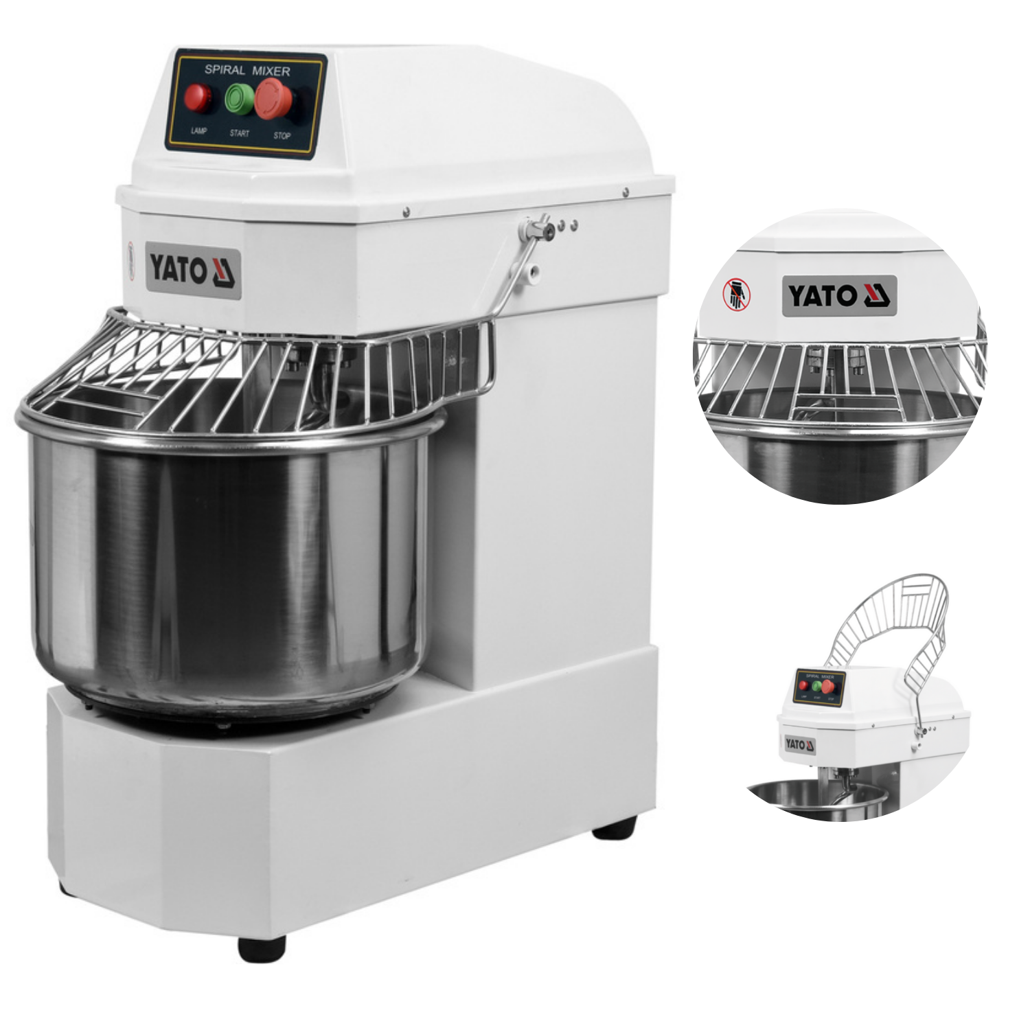 MIKSER SPIRALNY 30L 1500W YATO