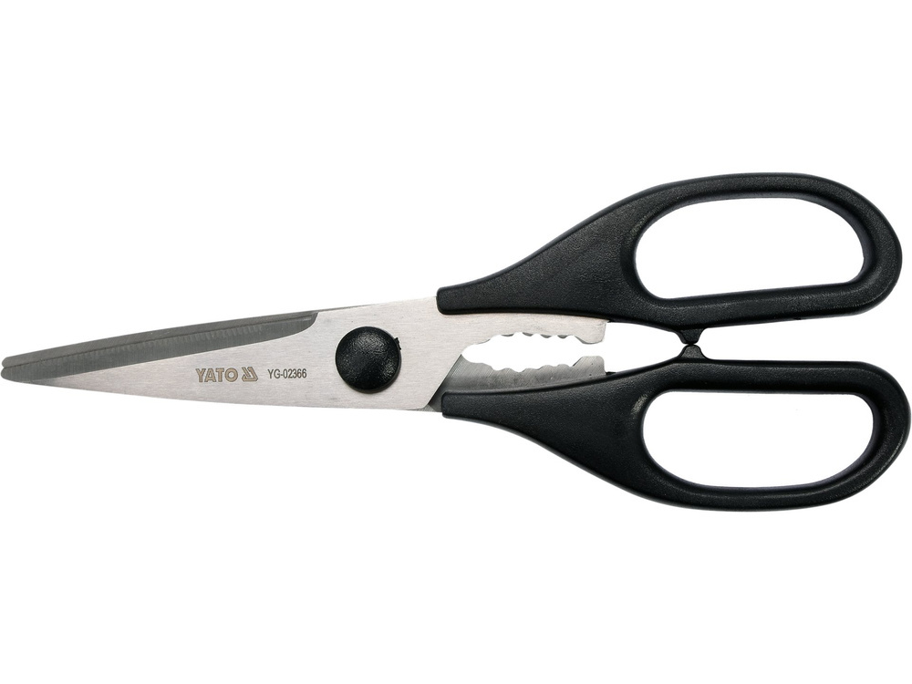 NOŻYCZKI KUCHENNE ROZKŁADANE  Z DZIADKIEM DO ORZECHÓW YATO