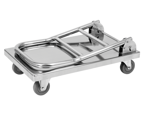 WÓZEK PLATFORMOWY SKŁADANY ZE STALI NIERDZEWNEJ YATO