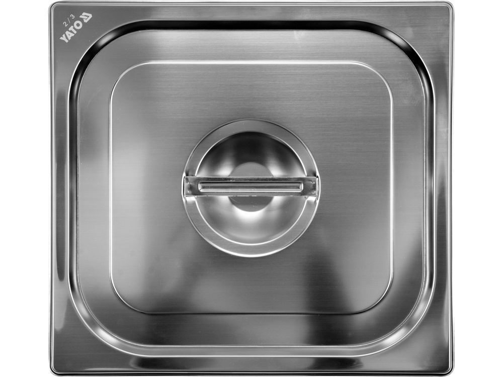 POKRYWKA DO POJEMNIKA ZE STALI NIERDZEWNEJ GN 2/3 YATO