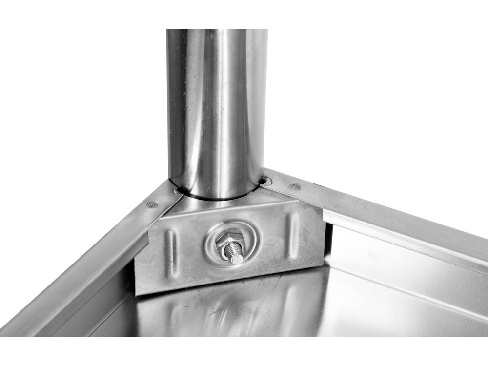 SKŁADANY STÓŁ PRZYŚCIENNY Z PÓŁKĄ 1600X600XH850+100MM YATO