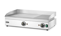 Płyta grillowa w ⅓ żebrowana HENDI Kitchen Line 2/3 gładka 1/3 ryflowana 220-240V/3500W 697x474x(H)241mm