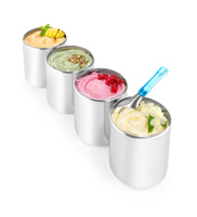 Kuweta okrągła do lodów HENDI 7L 200x(H)245mm