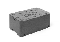 Pojemnik termoizolacyjny z piocelanu HENDI Kitchen Line 20 l 20L 500x300x(H)213mm