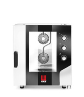 Piec konwekcyjno-parowy elektryczny 7× GN 1/1 | 10400 W | 400V | sterowanie elektromechaniczne | Tecnoeka Millennial Smart Gastro