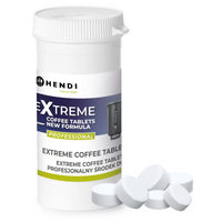 Extreme Coffee Tablets NEW FORMULA profesjonalny środek do mycia ekspresów HENDI 25 tab.